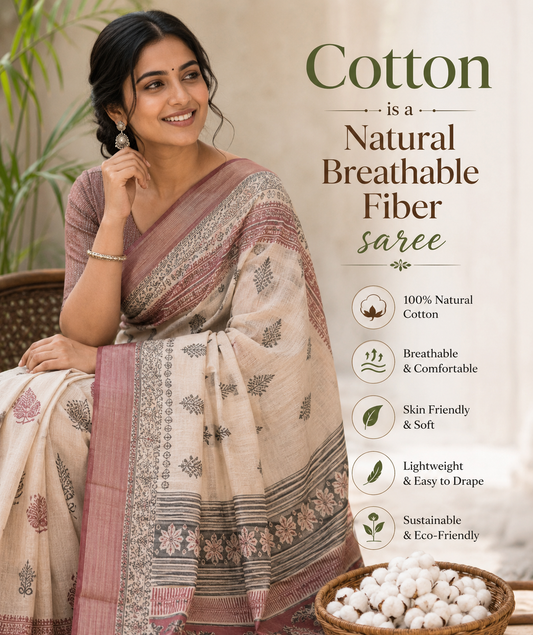 Chapter 8 : Why Cotton Sarees Feel Cooling: The Science Behind Everyday Comfort l RESSA