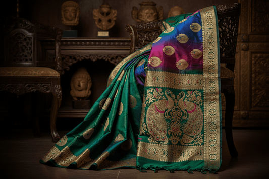 Paithani Sarees and the Peacock That Never Fades - Ressa