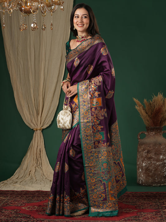 Dola Silk : Patola Print Saree