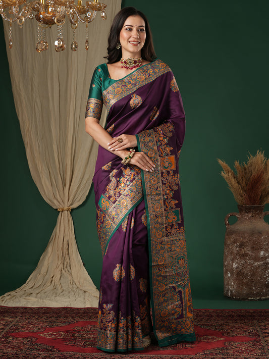 Dola Silk : Patola Print Saree