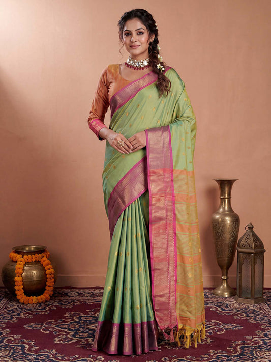 cultural wearing saree
traditional wear saree
puja wear saree