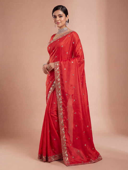 marriage function saree
anniversary celebration
engagement saree