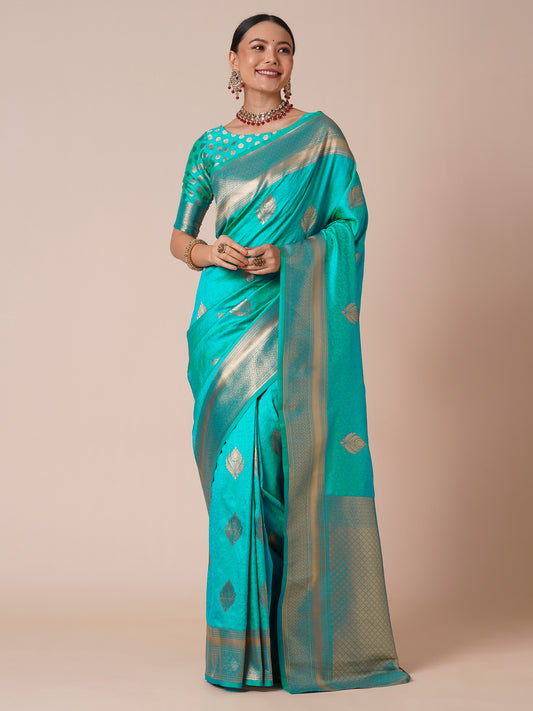 Silk Saree with Zari Weave