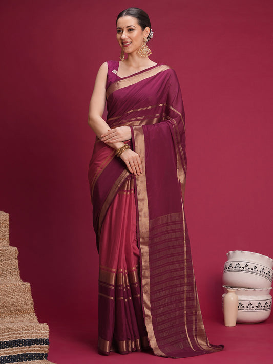 wedding party wear saree for unmarried girl