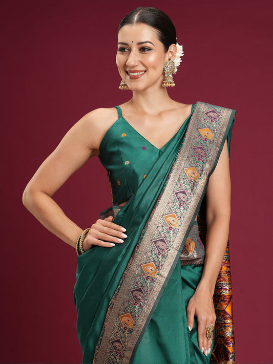 Silk Patola Print Saree - Ressa