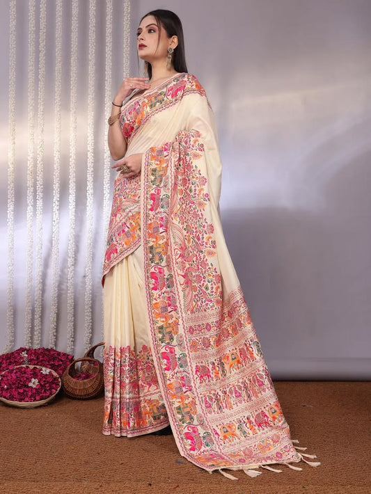 Jammu &amp; Kashmir Sarees – A Complete Guide to the Textile Heritage