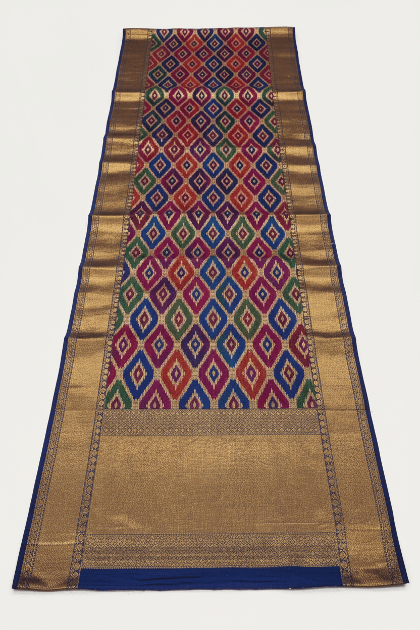 Pochampally Ikat: Geometry Woven Into Silk - Ressa