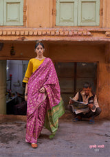 Pink City Paradise Saree