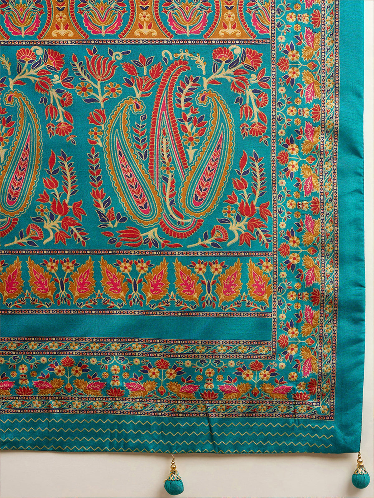 Light Blue Silk Blend saree – detail view 5