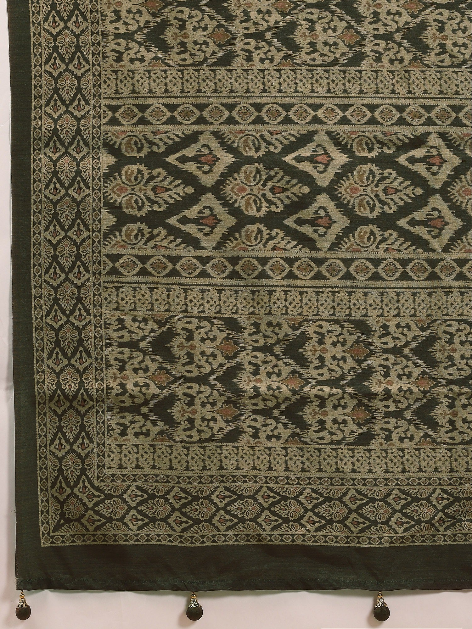Light Green Silk Blend saree – detail view 5