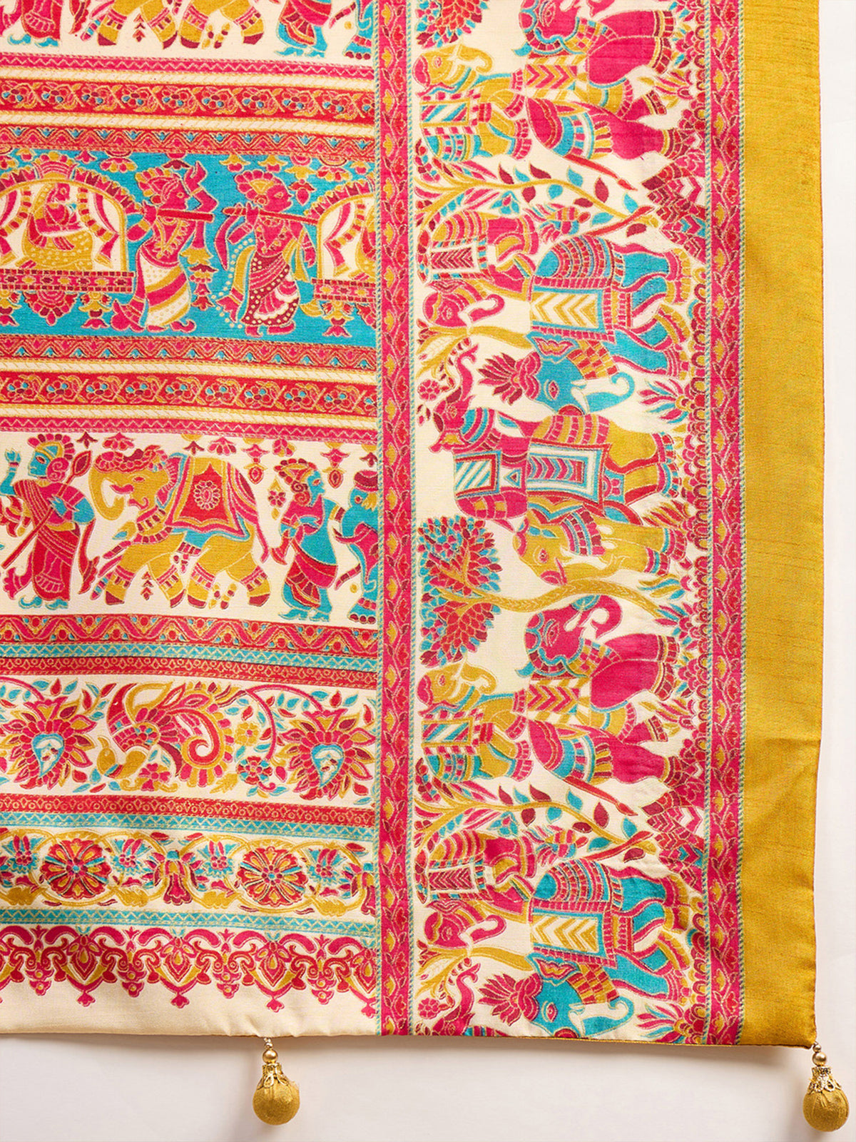 Assorted Silk Blend saree – detail view 5