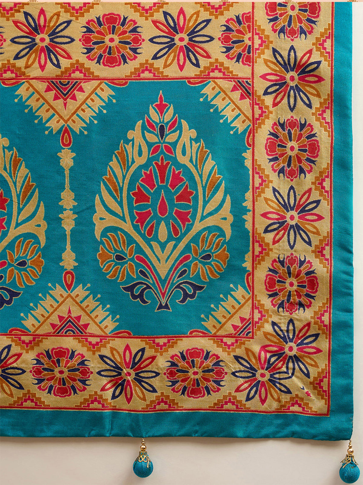 Light Blue Silk Blend saree – detail view 5