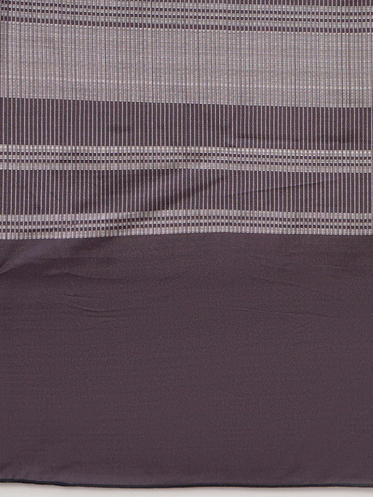 Off White soft silk saree view 7