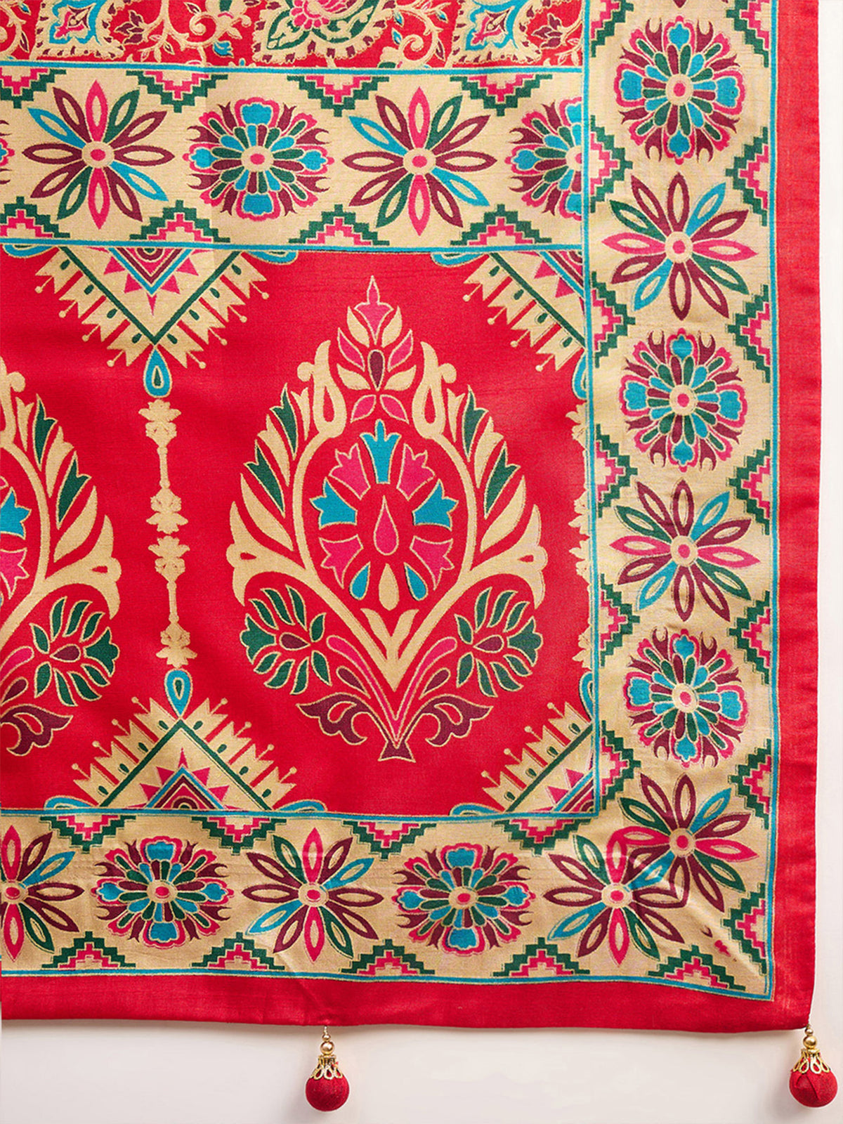 Assorted Silk Blend saree – detail view 5