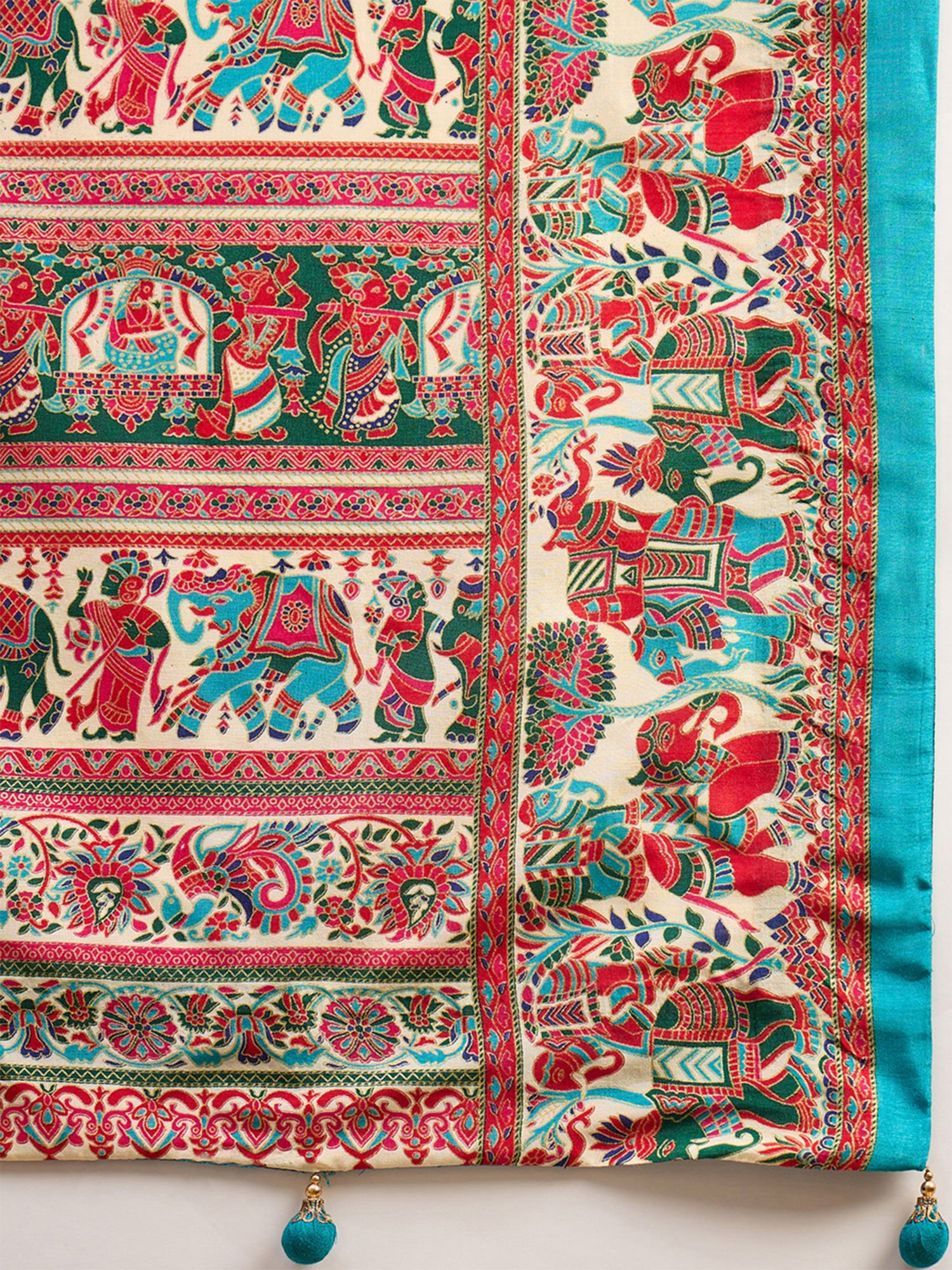 Assorted Silk Blend saree – detail view 5