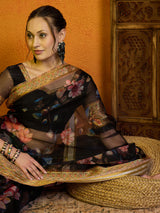 Sangriya Sun Flower Saree