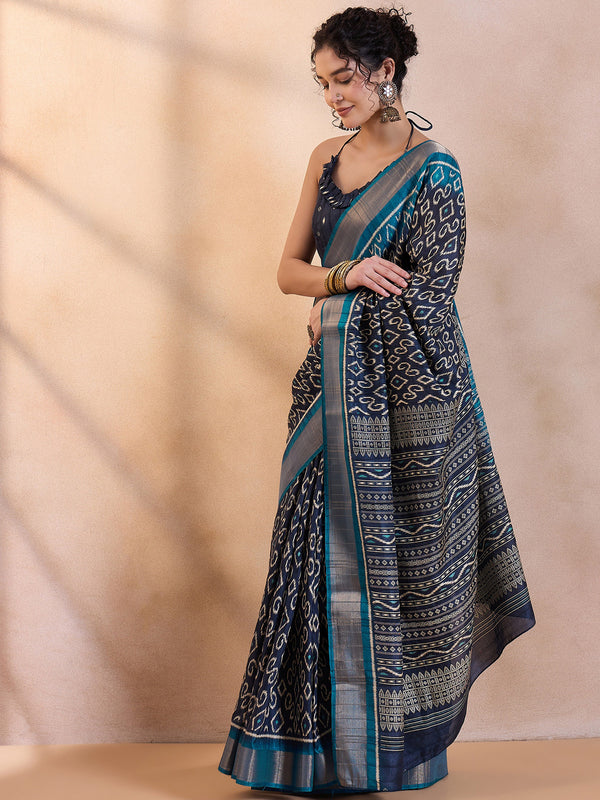 Shyama Holland Silk Saree