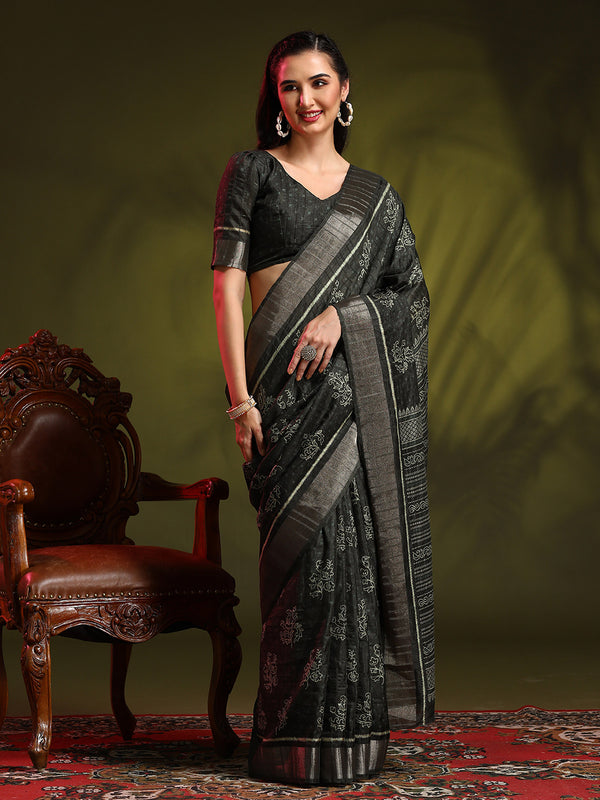 Vrishabh Holland Silk Saree