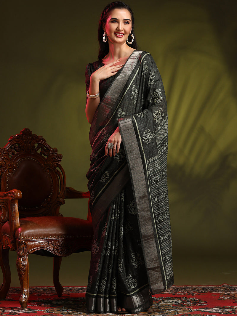 Vrishabh Holland Silk Saree