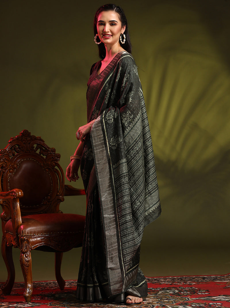 Vrishabh Holland Silk Saree