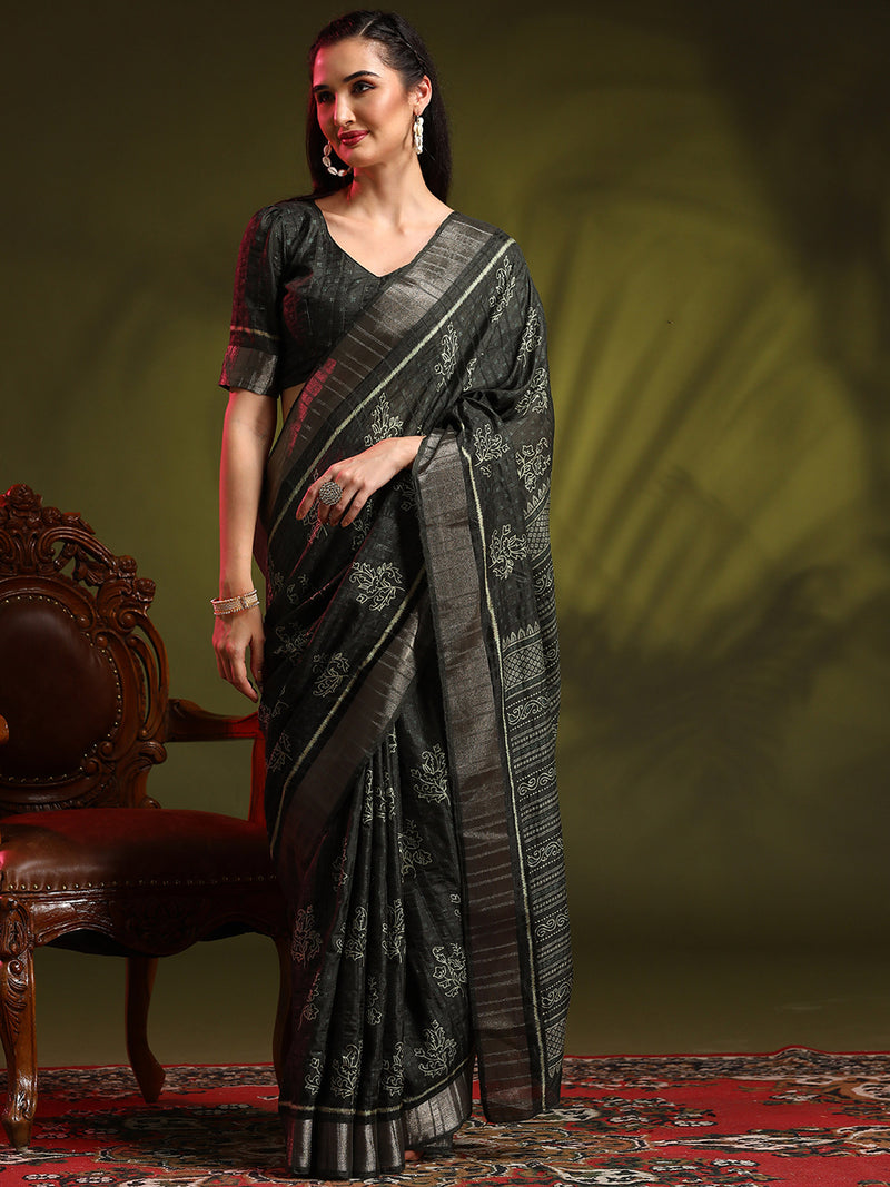 Vrishabh Holland Silk Saree