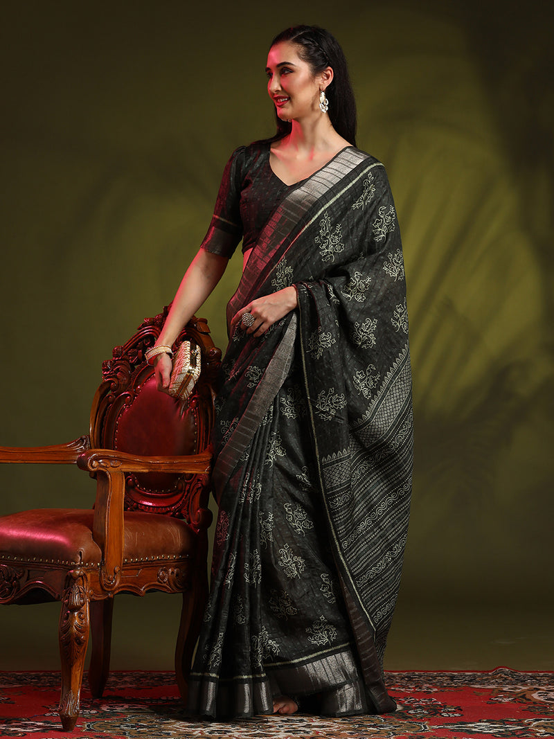 Vrishabh Holland Silk Saree