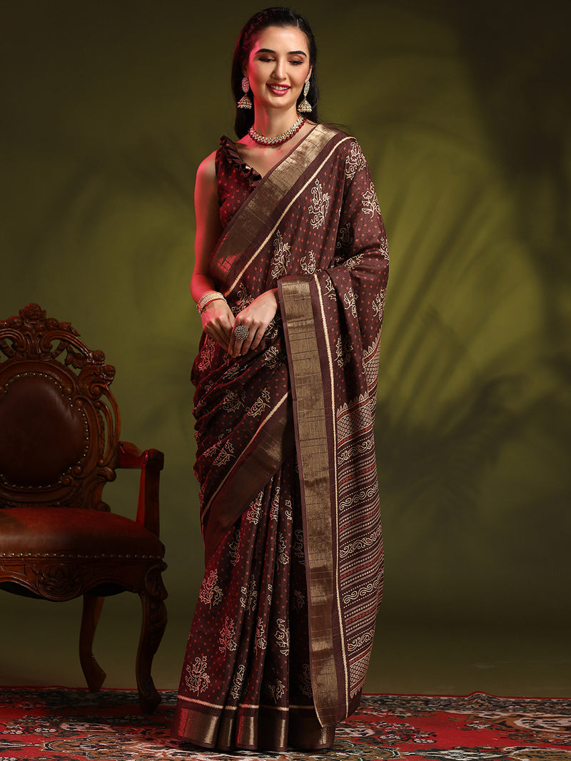 Shreshtha Holland Silk Saree