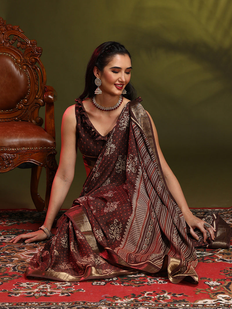 Shreshtha Holland Silk Saree