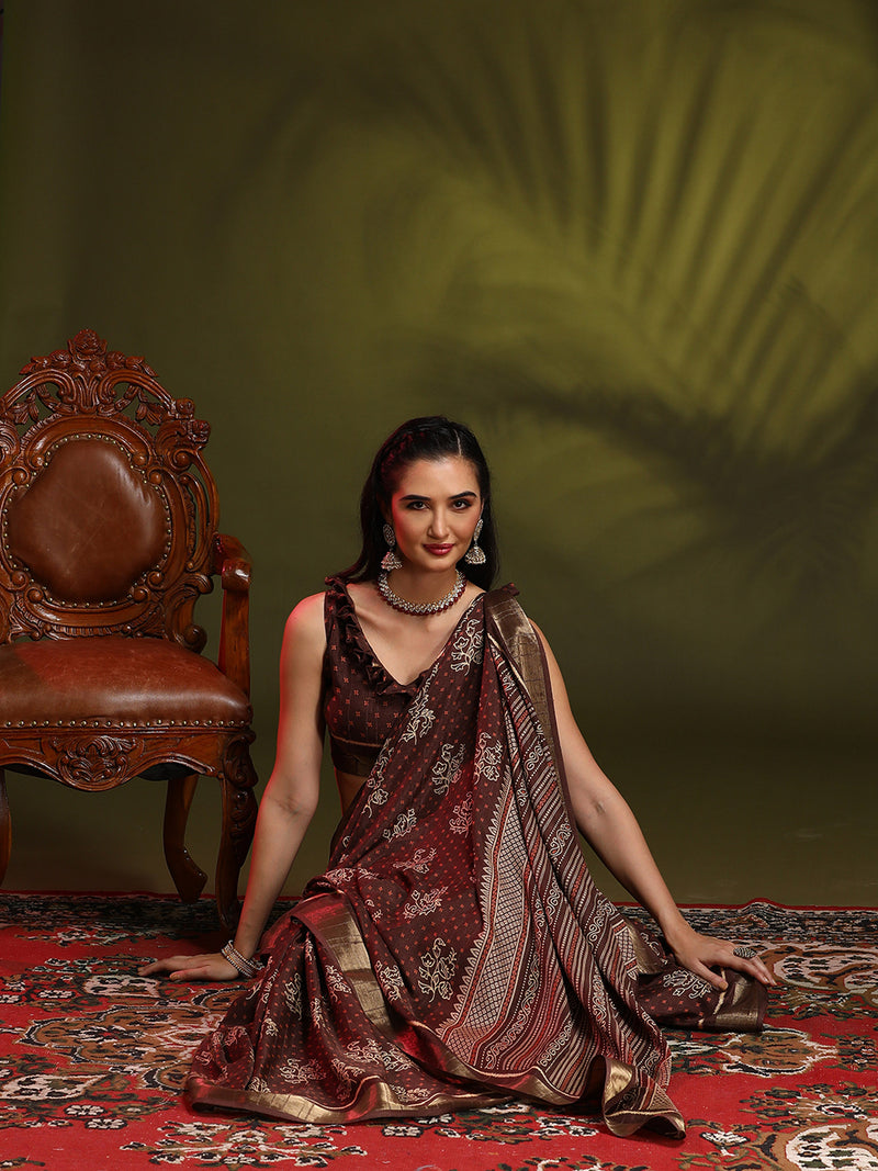 Shreshtha Holland Silk Saree