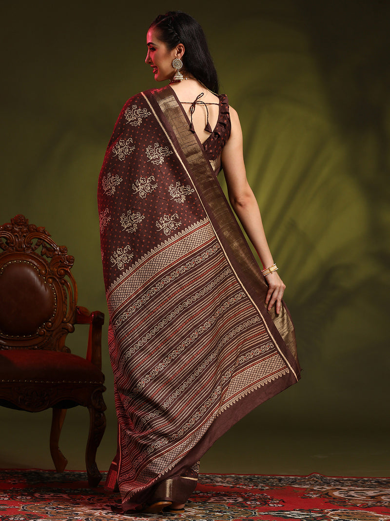 Shreshtha Holland Silk Saree