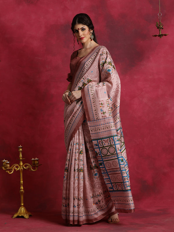 Saurabhita Bhagalpuri Saree