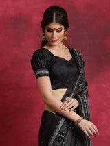 Siyah Moti Kantha Saree