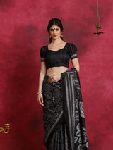 Siyah Moti Kantha Saree