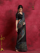 Naqqashi Kantha Saree