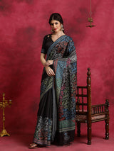 Naqqashi Kantha Saree