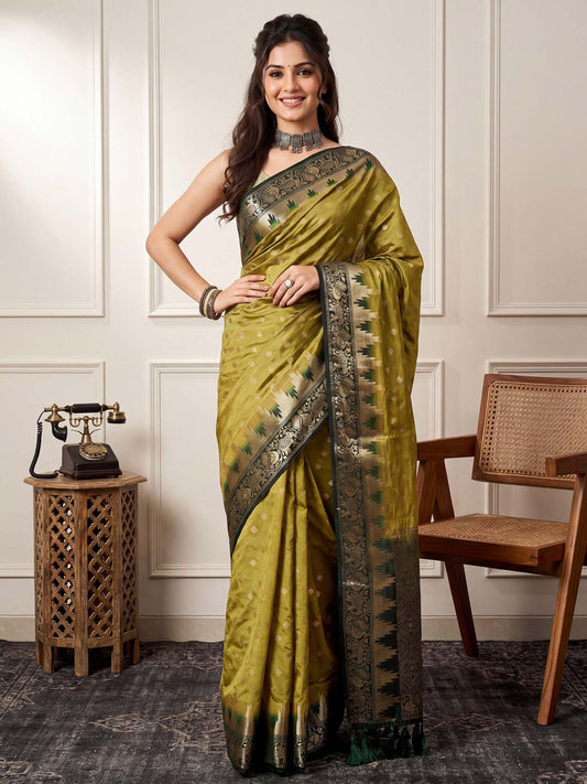 wedding wear saree
chaturthi saree
