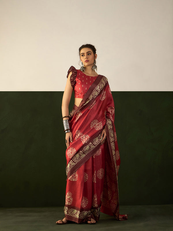 Visheshya Dola Silk Saree