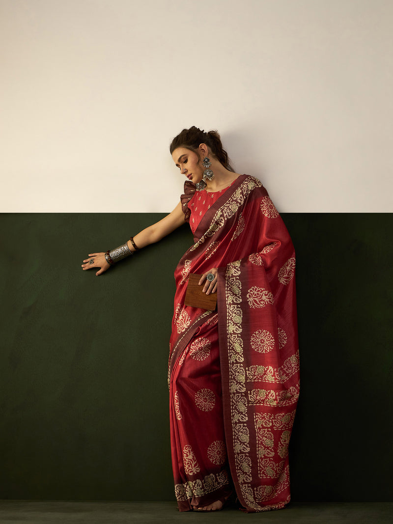 Visheshya Dola Silk Saree