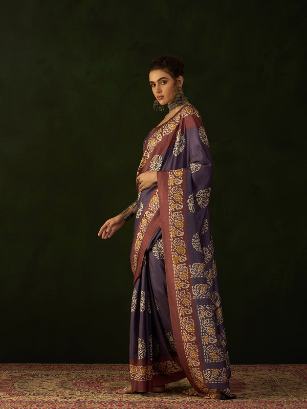 Thakurani Dola Silk Saree