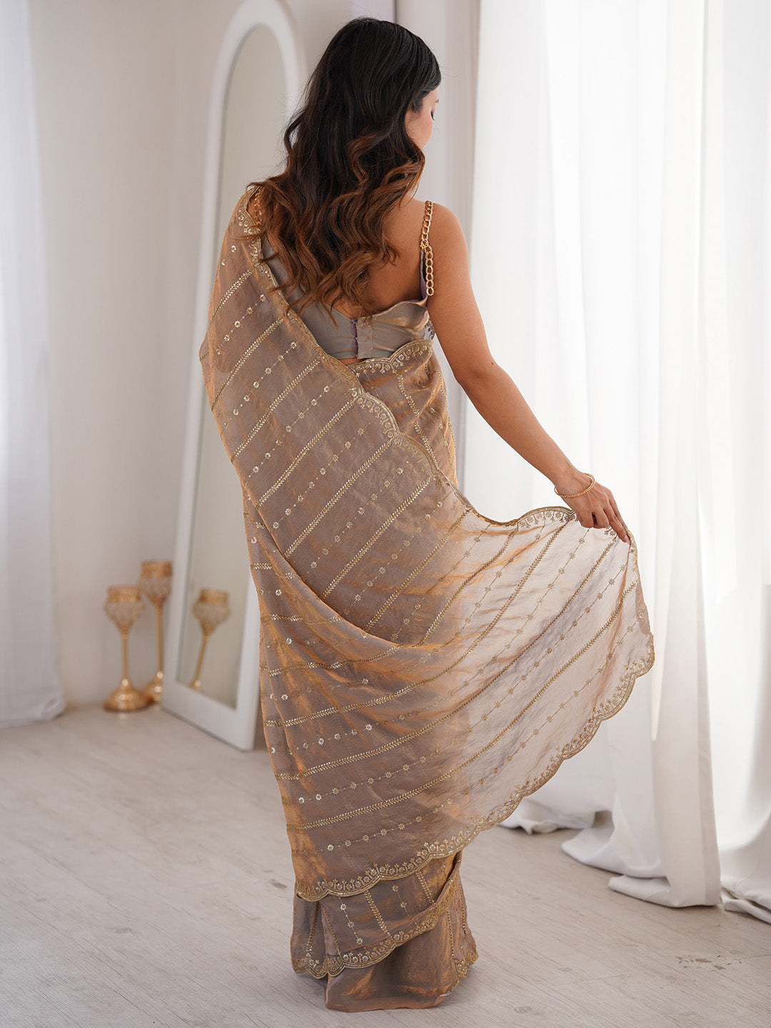 best saree for farewell party