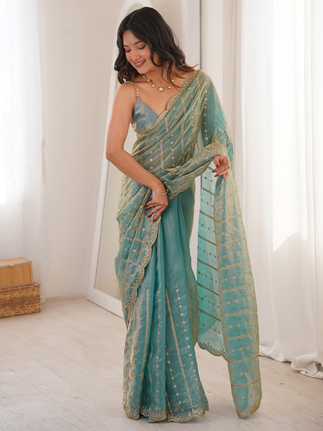 best saree for farewell party