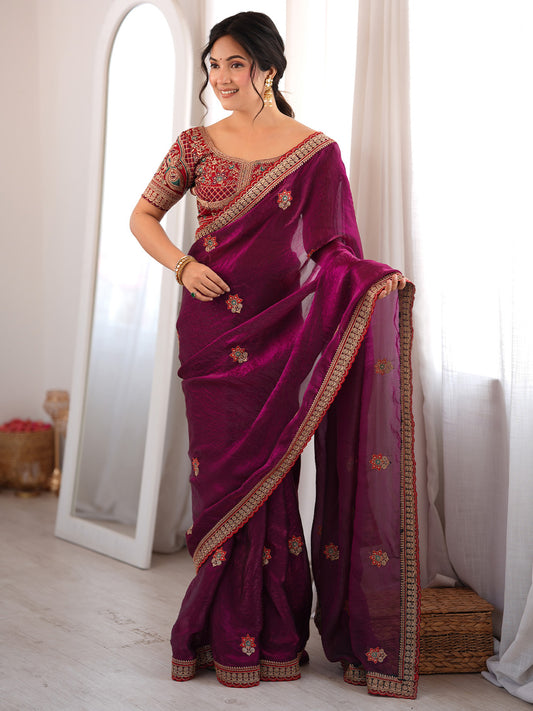 wine colour saree collection
embroidery saree collection
satin saree collection
