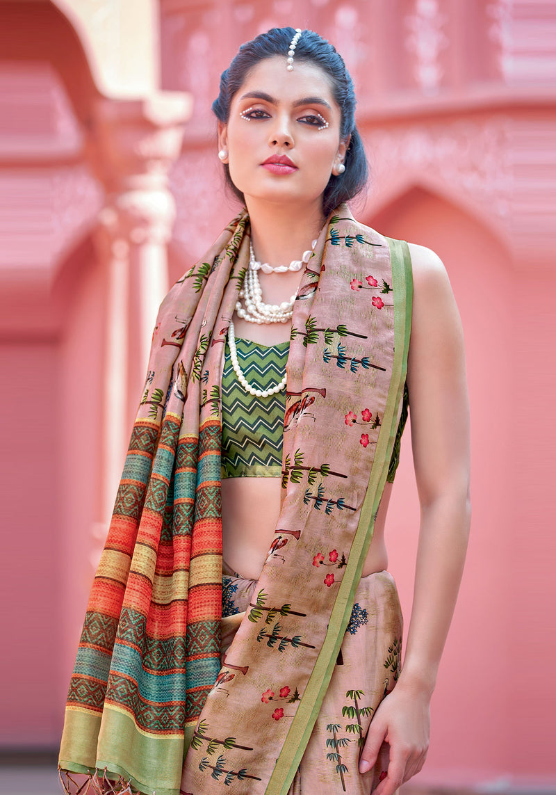 Rajwadi Gruham Saree