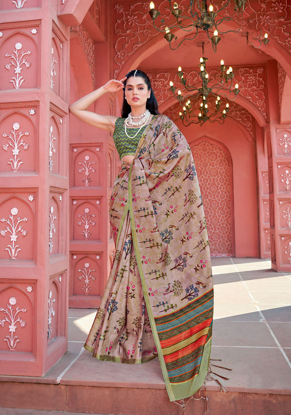 Rajwadi Gruham Saree