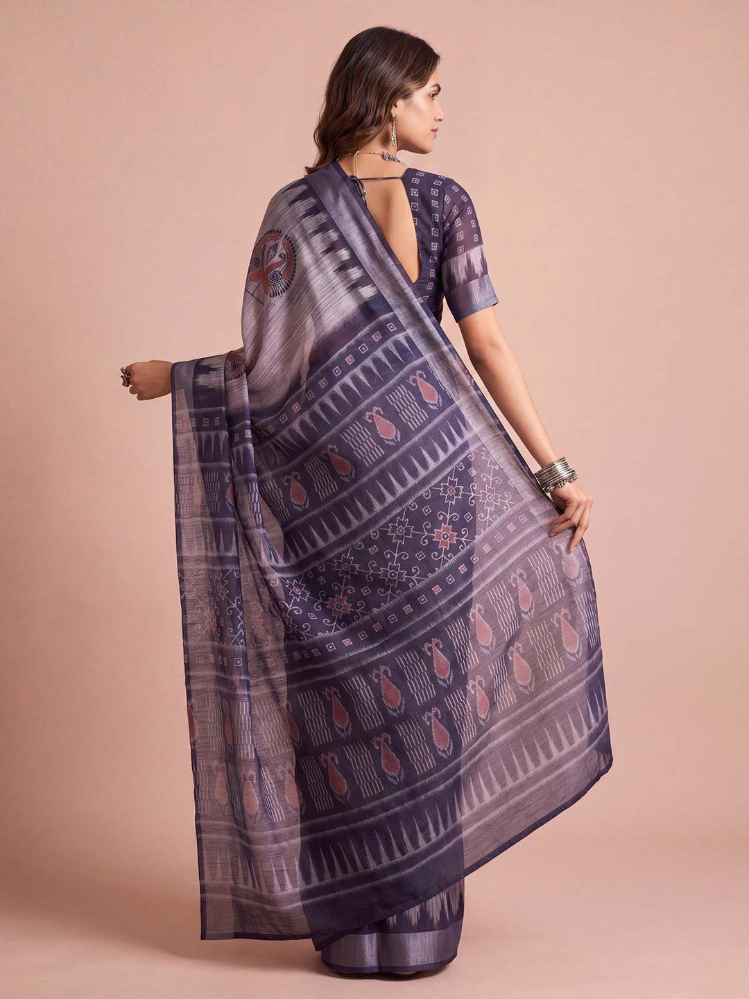 small  parties sarees 
printed saree
