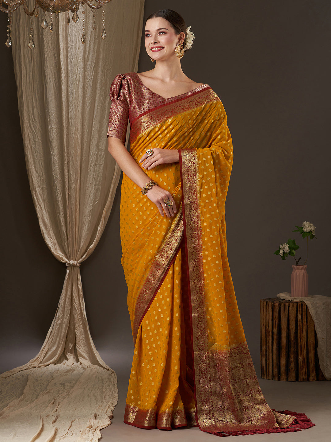 saree for mother in law