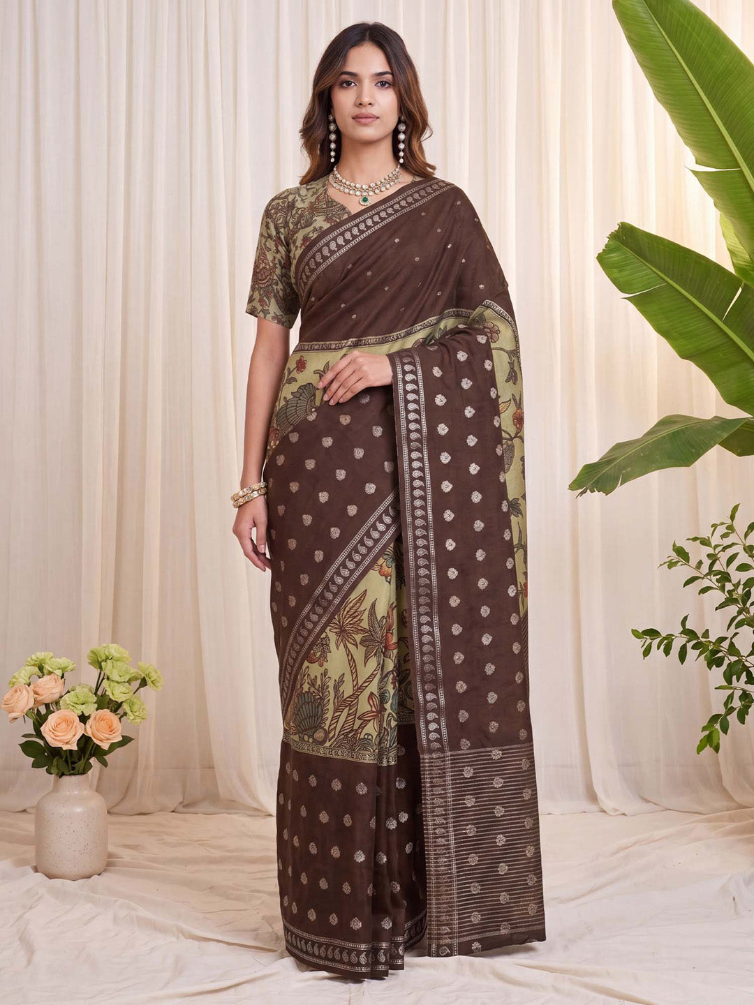 normal wear saree
brown collections
sea green collection