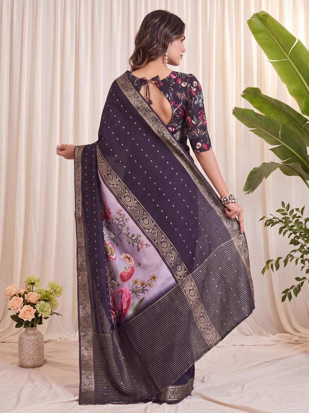 small parties sarees
printed saree    
purple collection sraee