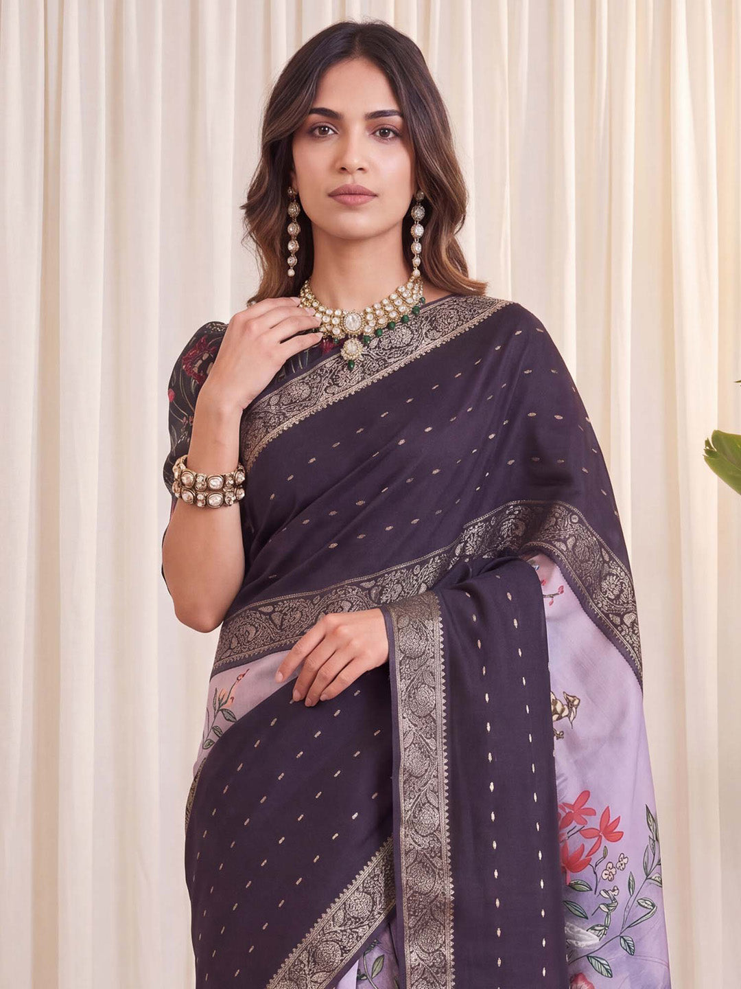 floral printed saree
printed collection 
silk saree collections 
