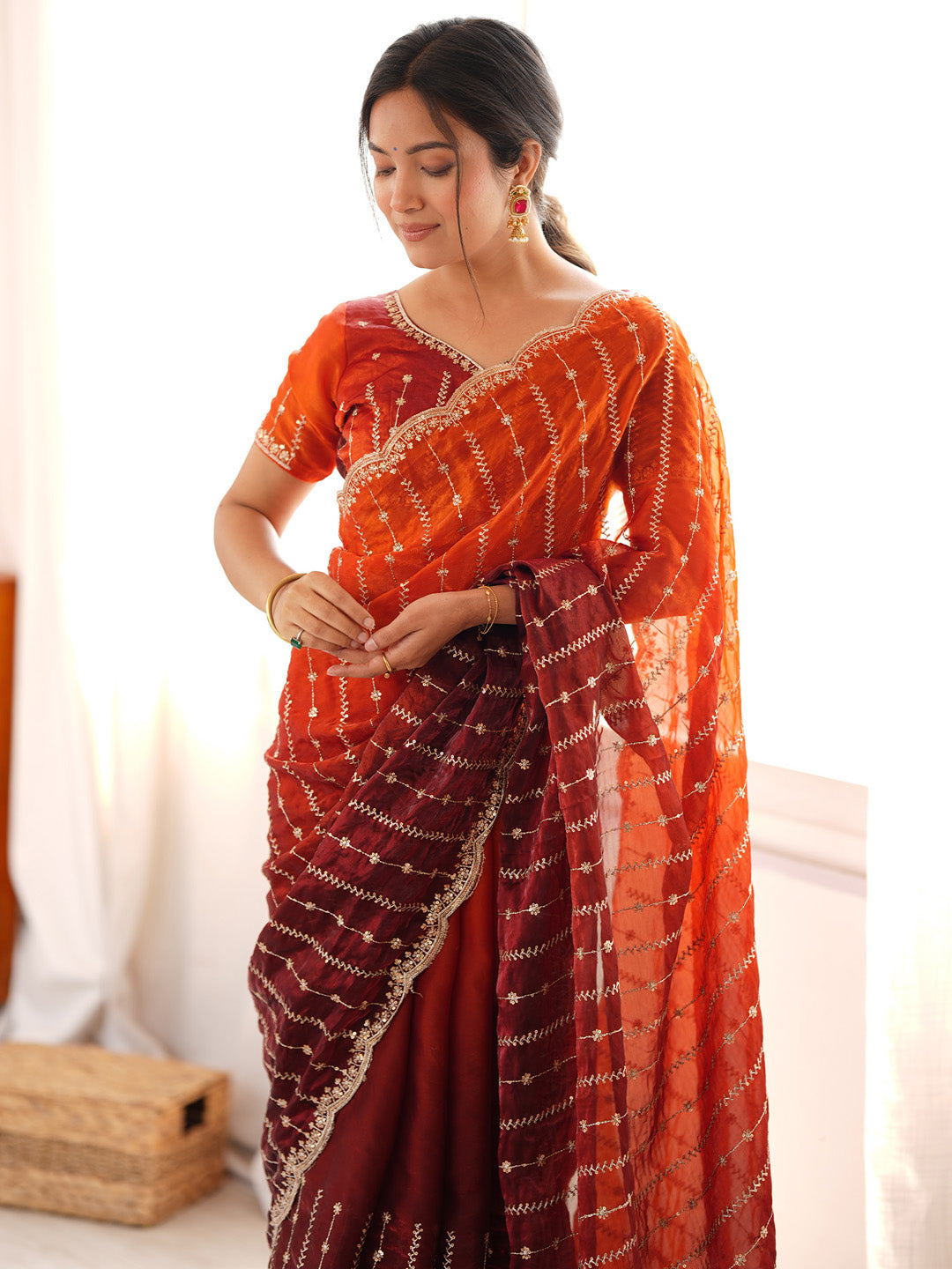 maroon saree collection
embellished saree
Cultural Programs
